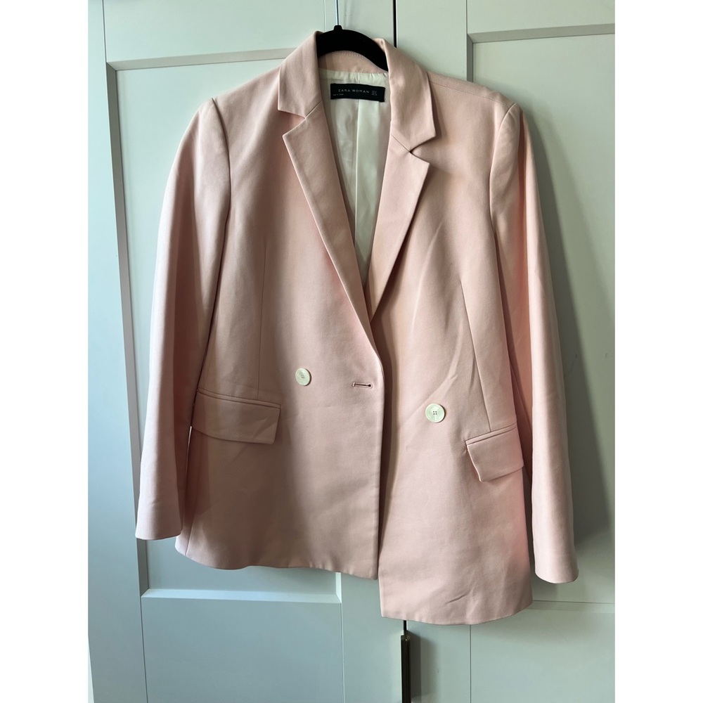 Zara pink blazer